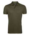 10571 Sol's Prime Poly/Cotton Piqué Polo Shirt Army colour image